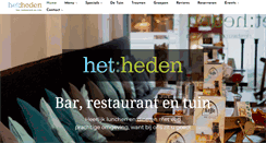 Desktop Screenshot of hetheden.nl